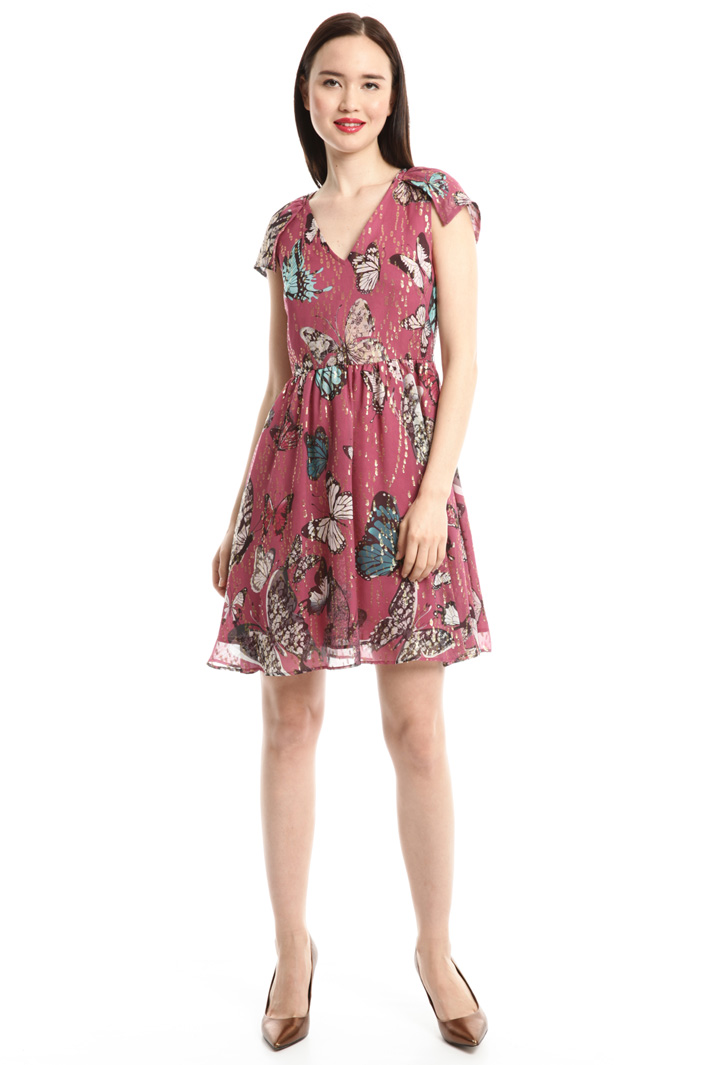 Chiffon princesse-line dress Diffusione Tessile Chiffon princesse-line dress Diffusione Tessile