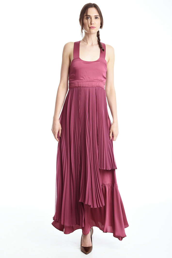 Abito in twill e crepe Diffusione Tessile Abito in twill e crepe Diffusione Tessile