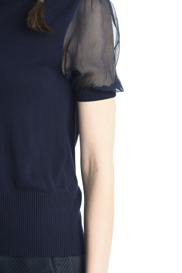 Maglia con manica in seta Diffusione Tessile Maglia con manica in seta Diffusione Tessile