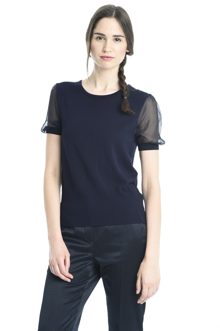 Maglia con manica in seta Diffusione Tessile Maglia con manica in seta Diffusione Tessile