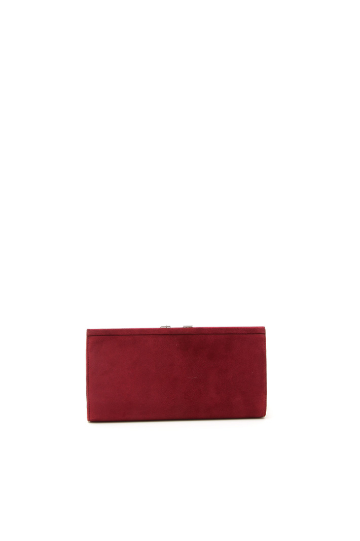 Clutch in pelle scamosciata Diffusione Tessile Clutch in pelle scamosciata Diffusione Tessile