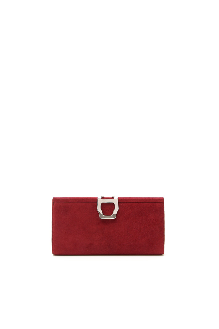 Clutch in pelle scamosciata Diffusione Tessile Clutch in pelle scamosciata Diffusione Tessile