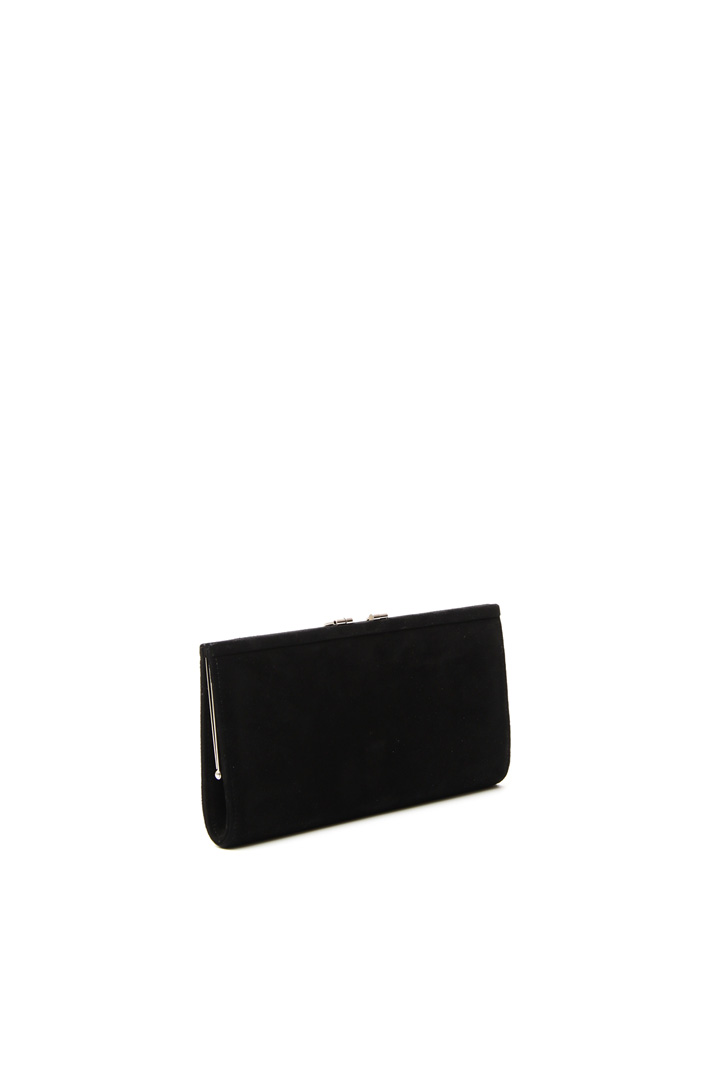 Clutch in pelle scamosciata Diffusione Tessile Clutch in pelle scamosciata Diffusione Tessile