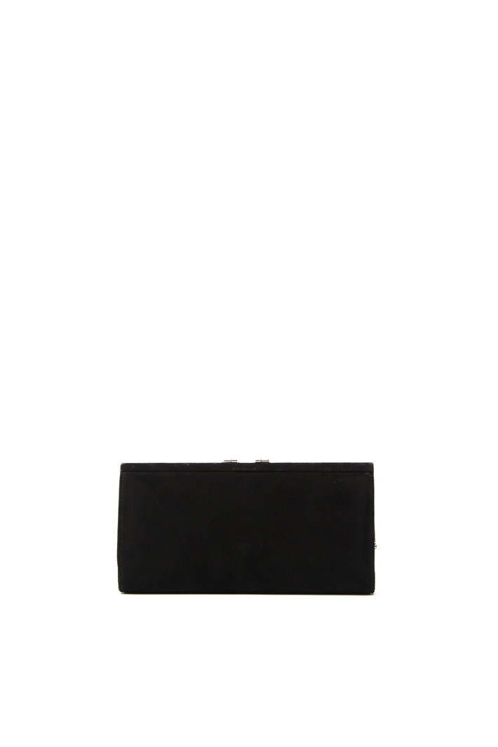 Clutch in pelle scamosciata Diffusione Tessile Clutch in pelle scamosciata Diffusione Tessile