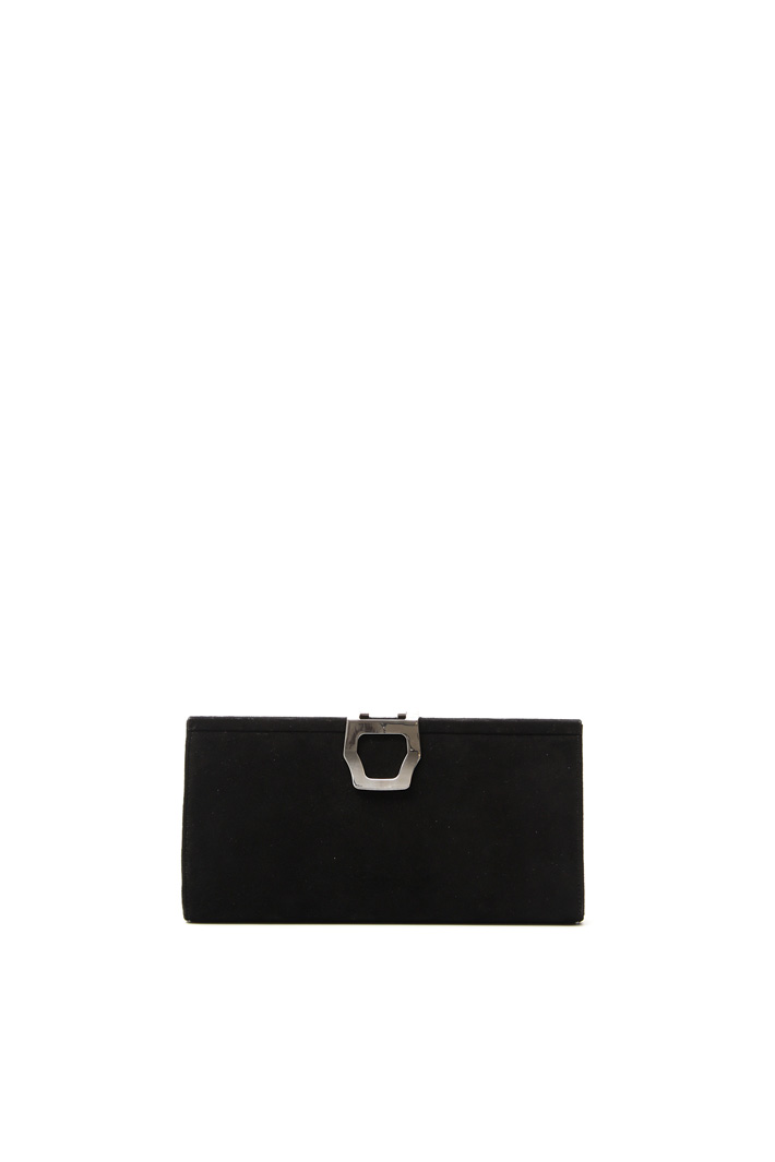 Clutch in pelle scamosciata Diffusione Tessile Clutch in pelle scamosciata Diffusione Tessile