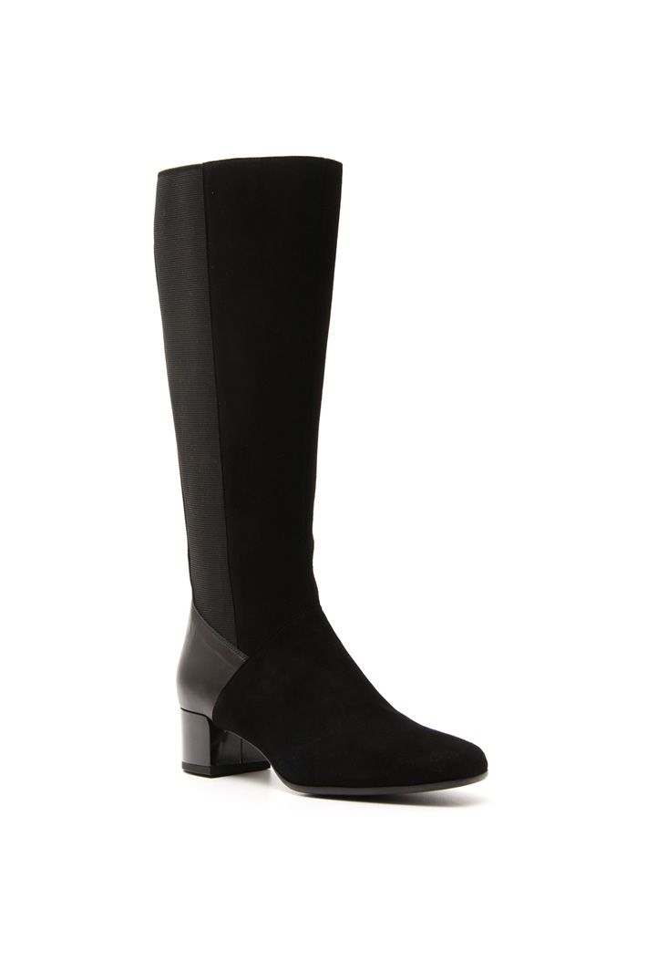 Lacquered-finished heel boot Diffusione Tessile Lacquered-finished heel boot Diffusione Tessile