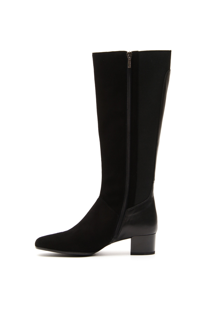 Lacquered-finished heel boot Diffusione Tessile Lacquered-finished heel boot Diffusione Tessile