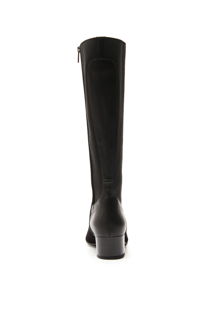 Lacquered-finished heel boot Diffusione Tessile Lacquered-finished heel boot Diffusione Tessile