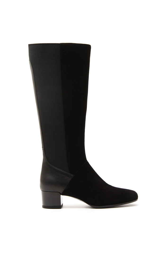Lacquered-finished heel boot Diffusione Tessile Lacquered-finished heel boot Diffusione Tessile