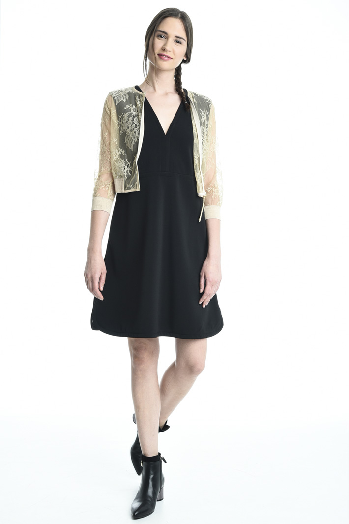 Giacca in tulle e pizzo Diffusione Tessile Giacca in tulle e pizzo Diffusione Tessile