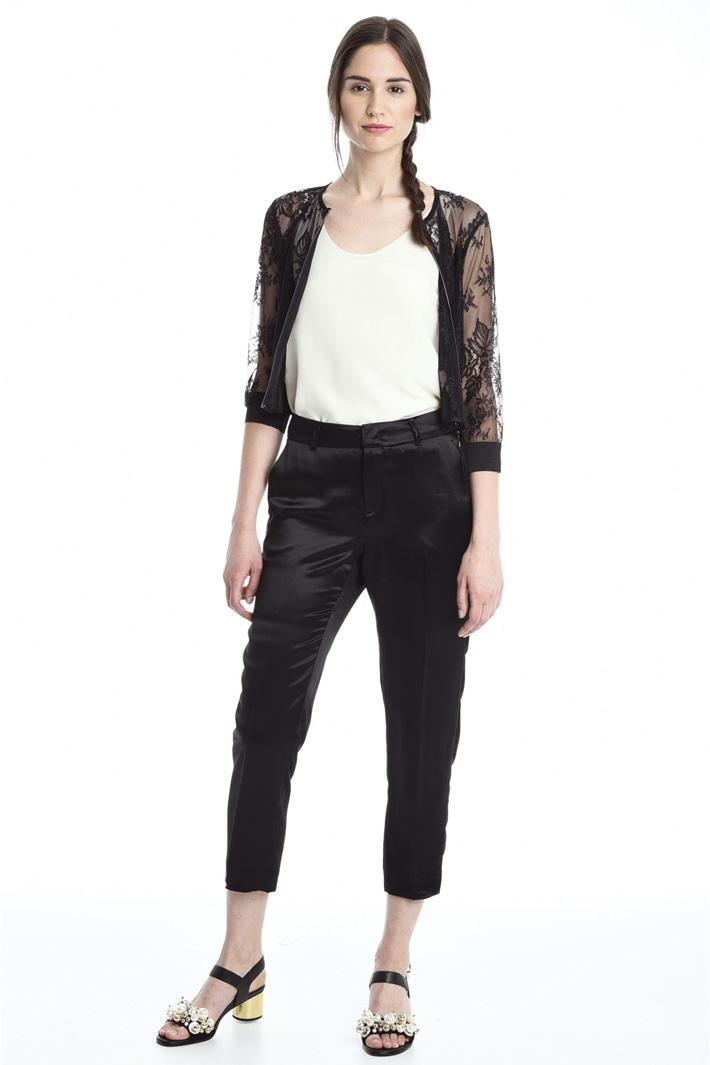 Giacca in tulle e pizzo Diffusione Tessile Giacca in tulle e pizzo Diffusione Tessile