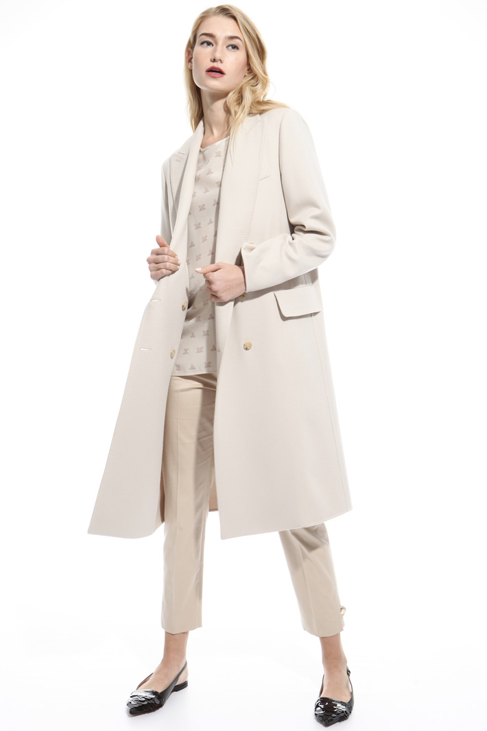 Double felt coat Diffusione Tessile Double felt coat Diffusione Tessile