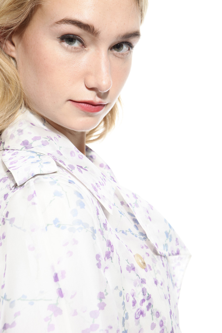 Printed organza trench Intrend Printed organza trench Intrend