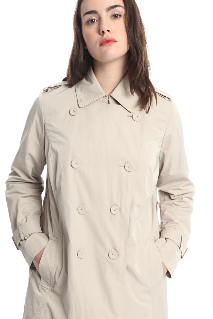 Trench in technical fabric Diffusione Tessile Trench in technical fabric Diffusione Tessile