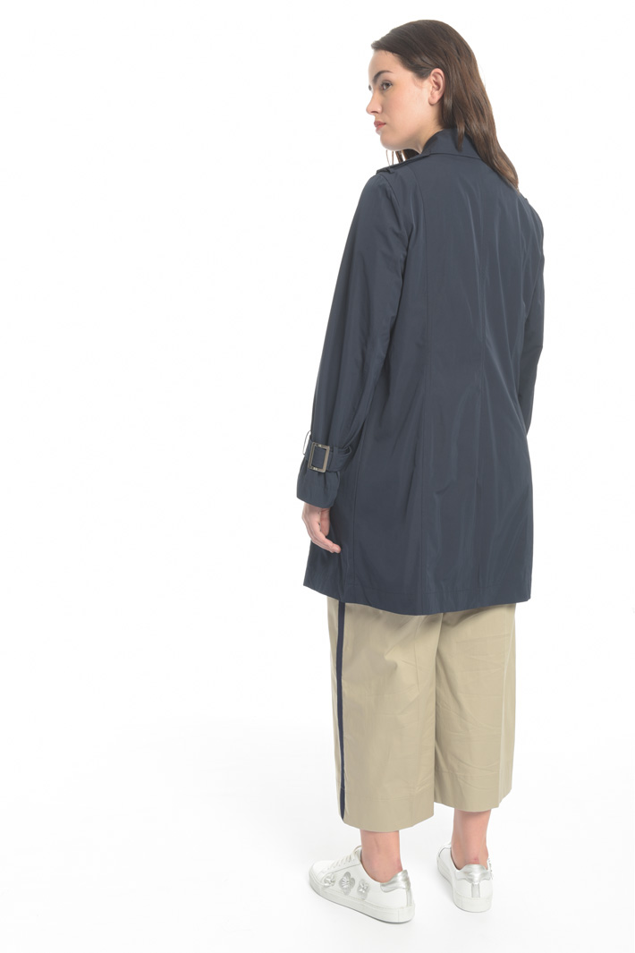 Trench in technical fabric Diffusione Tessile Trench in technical fabric Diffusione Tessile