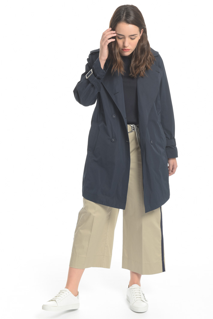 Trench in technical fabric Diffusione Tessile Trench in technical fabric Diffusione Tessile