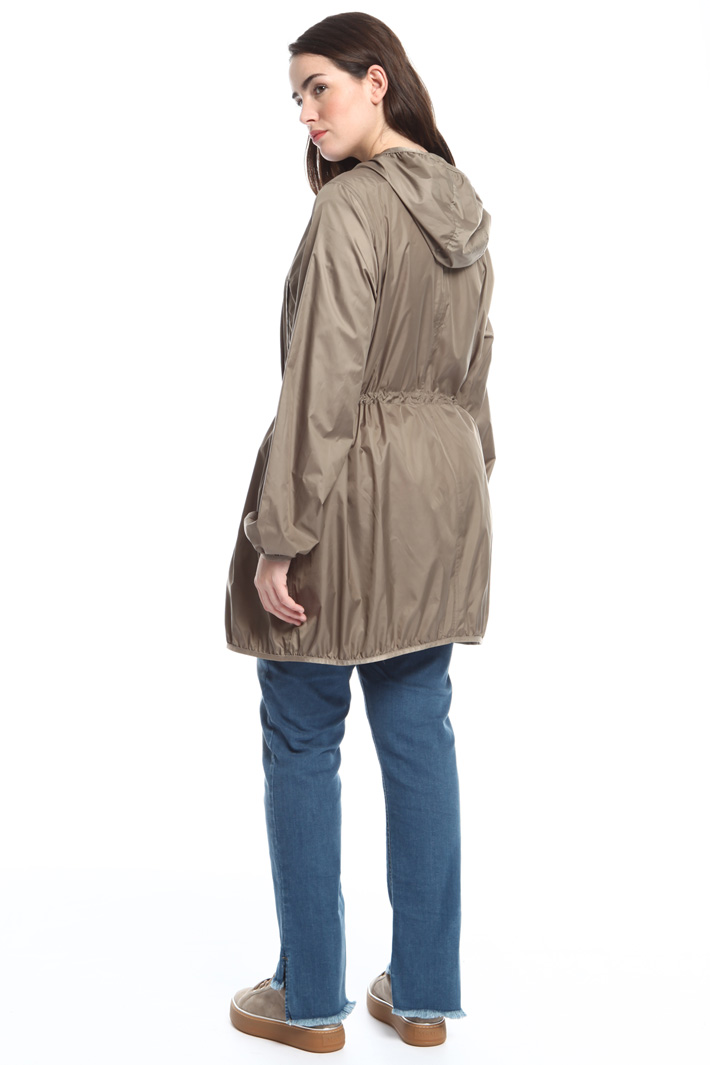 Lightweight canvas rain coat Diffusione Tessile Lightweight canvas rain coat Diffusione Tessile