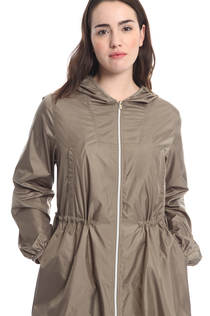 Lightweight canvas rain coat Diffusione Tessile Lightweight canvas rain coat Diffusione Tessile