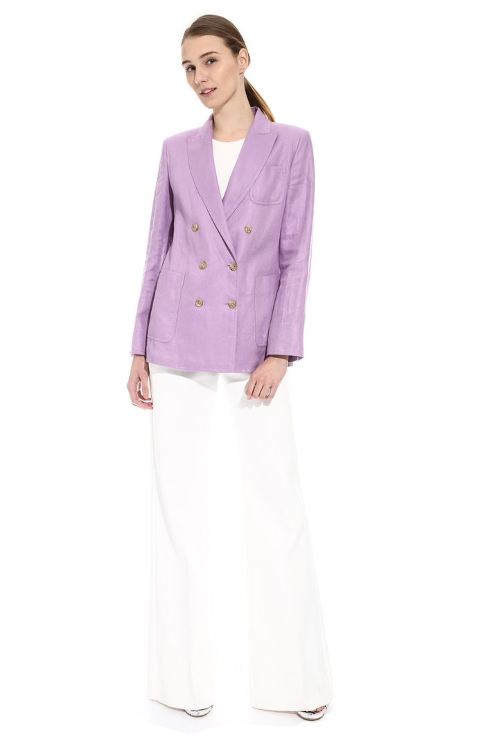 Linen double-breast jacket Intrend Linen double-breast jacket Intrend