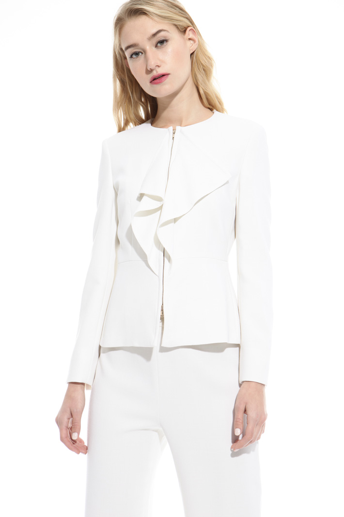Wool crepe jacket Intrend Wool crepe jacket Intrend