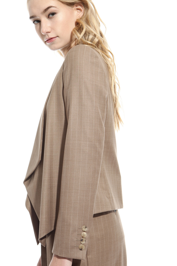 Pinstriped wool jacket Intrend Pinstriped wool jacket Intrend