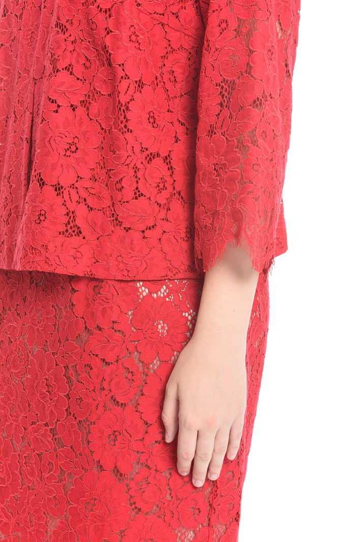 Rebrodé lace jacket Diffusione Tessile Rebrodé lace jacket Diffusione Tessile