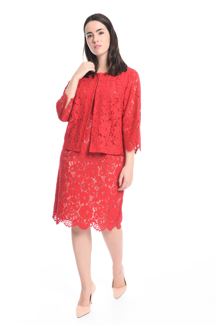 Rebrodé lace jacket Diffusione Tessile Rebrodé lace jacket Diffusione Tessile