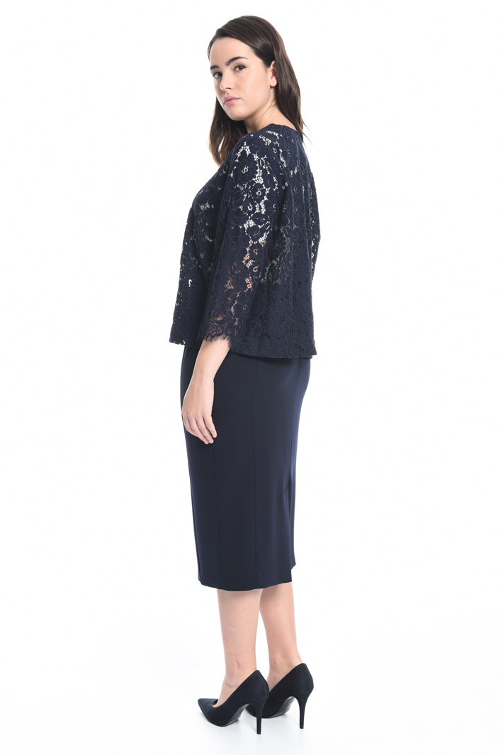 Rebrodé lace jacket Diffusione Tessile Rebrodé lace jacket Diffusione Tessile