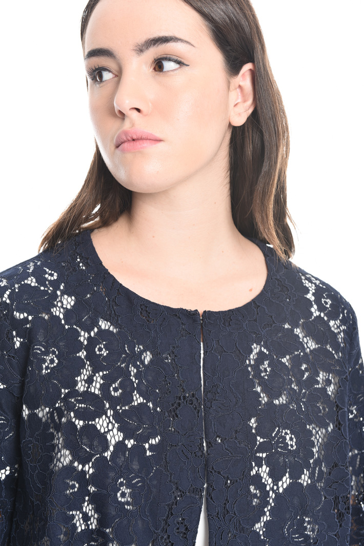 Rebrodé lace jacket Diffusione Tessile Rebrodé lace jacket Diffusione Tessile