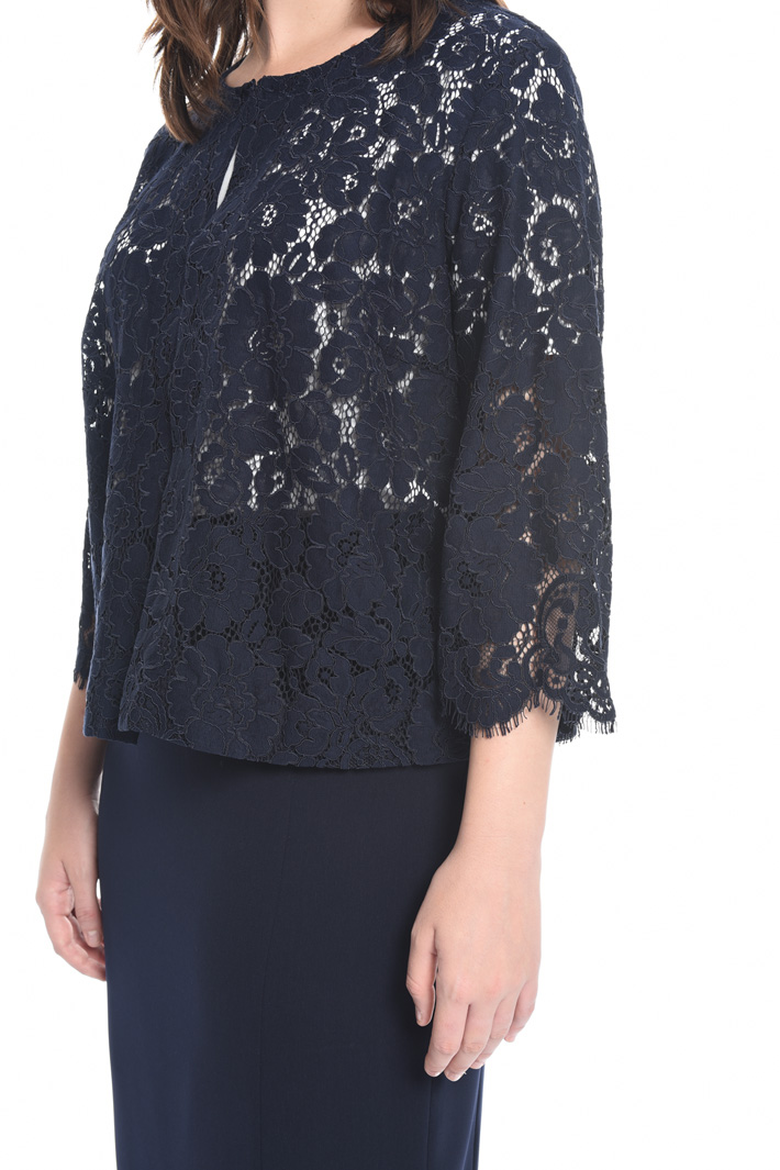 Rebrodé lace jacket Diffusione Tessile Rebrodé lace jacket Diffusione Tessile