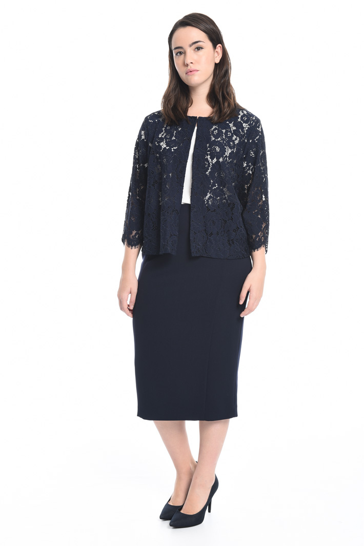 Rebrodé lace jacket Diffusione Tessile Rebrodé lace jacket Diffusione Tessile