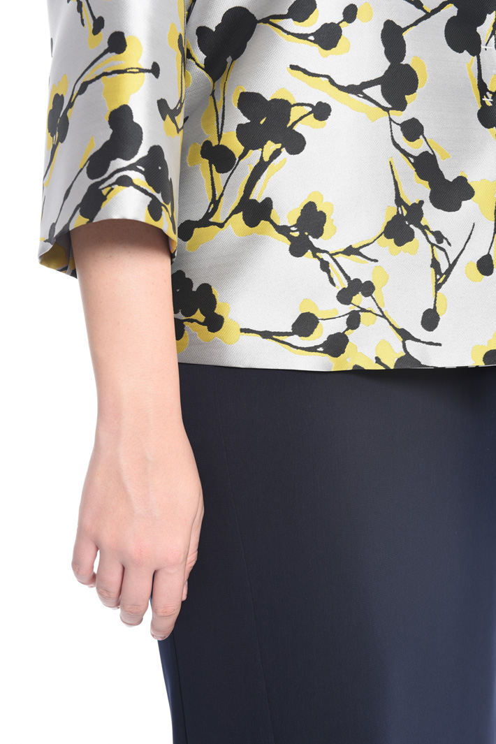 Jacquard motif jacket Diffusione Tessile Jacquard motif jacket Diffusione Tessile