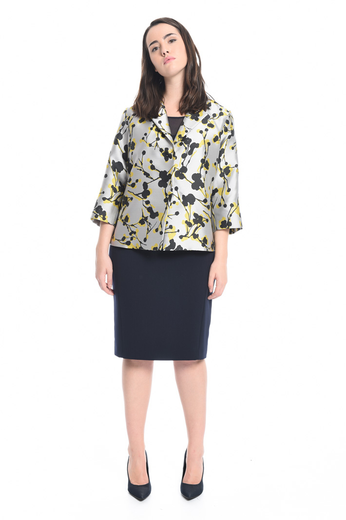 Jacquard motif jacket Diffusione Tessile Jacquard motif jacket Diffusione Tessile