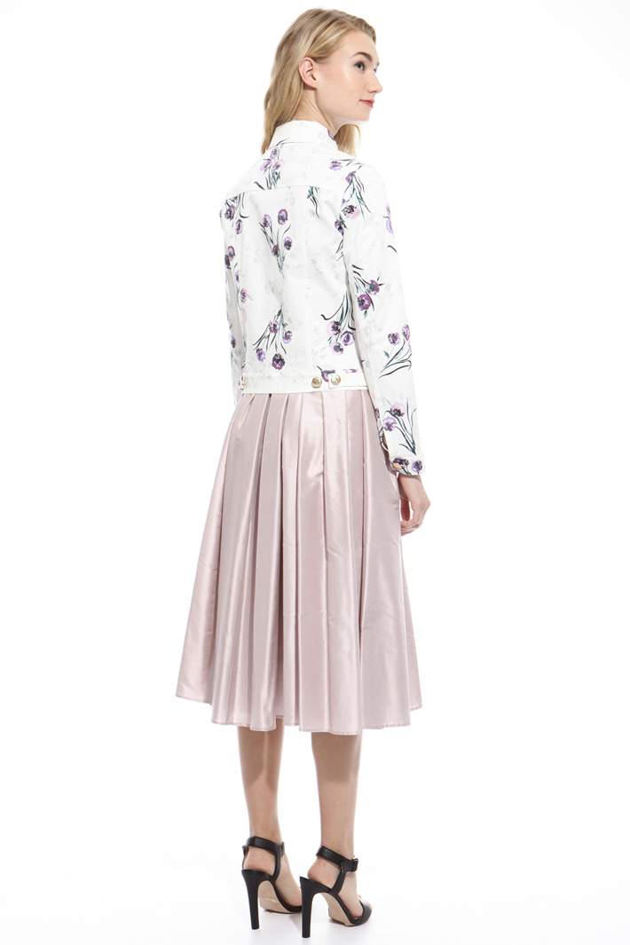 Printed gabardine jacket Intrend Printed gabardine jacket Intrend