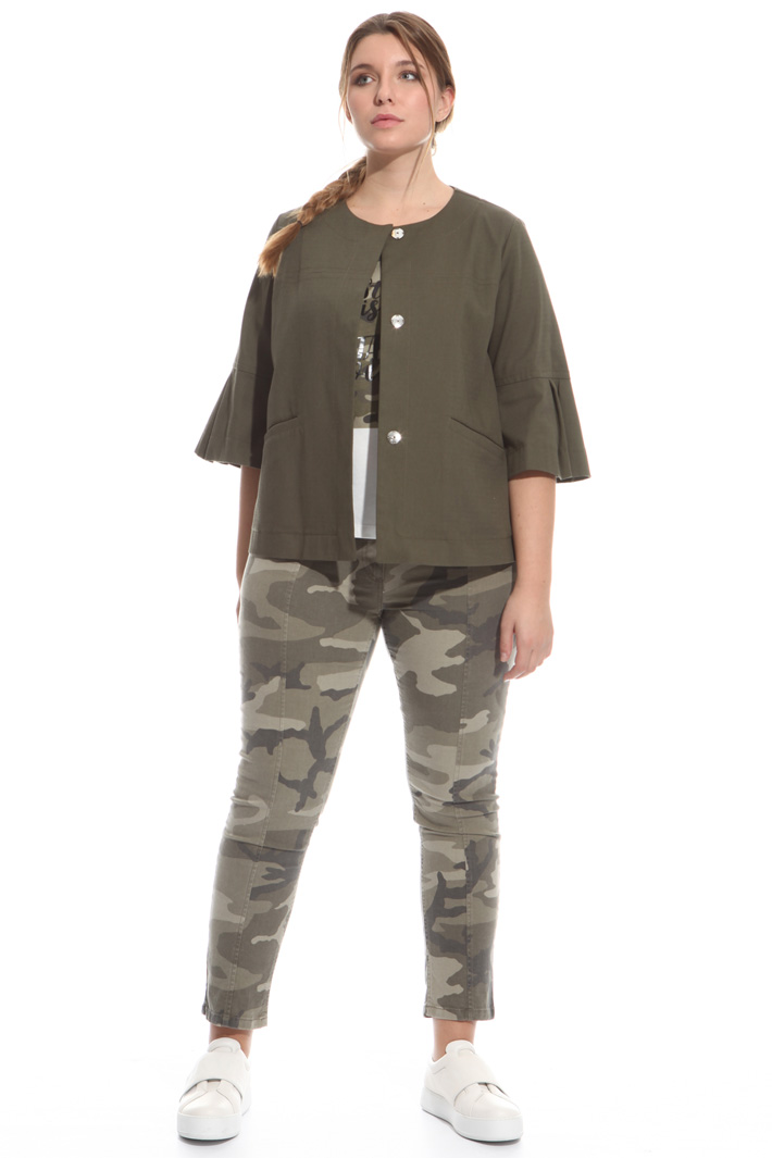 Cotton pique jacket Diffusione Tessile Cotton pique jacket Diffusione Tessile