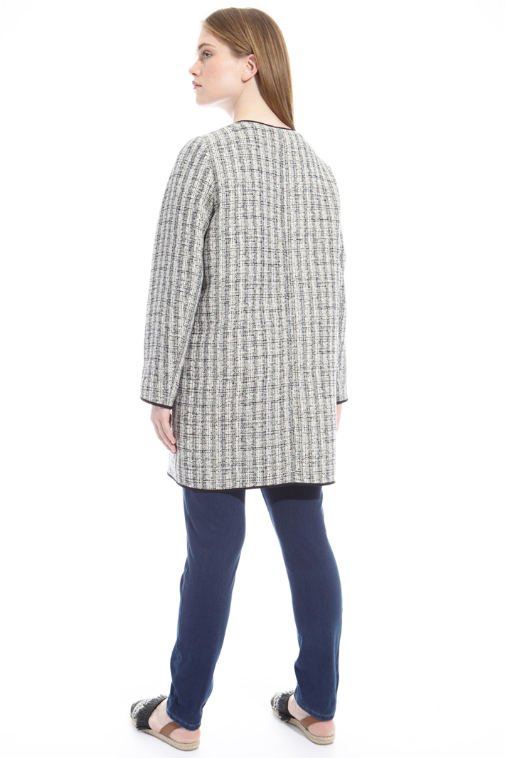 Interwoven duster coat Diffusione Tessile Interwoven duster coat Diffusione Tessile
