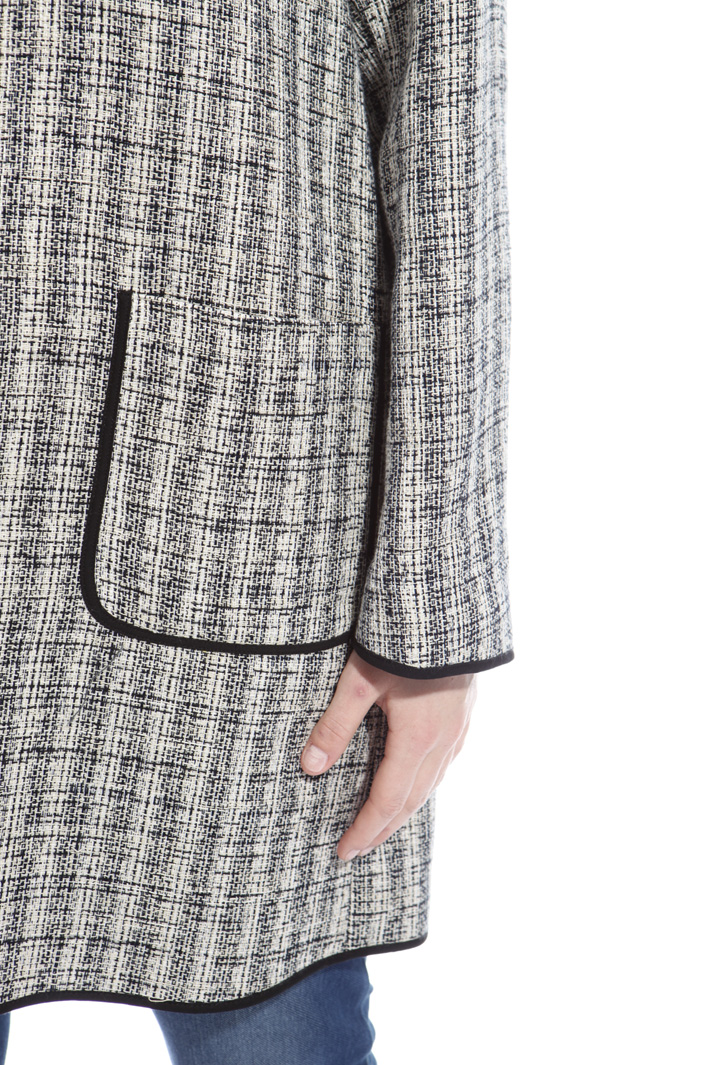 Interwoven duster coat Diffusione Tessile Interwoven duster coat Diffusione Tessile