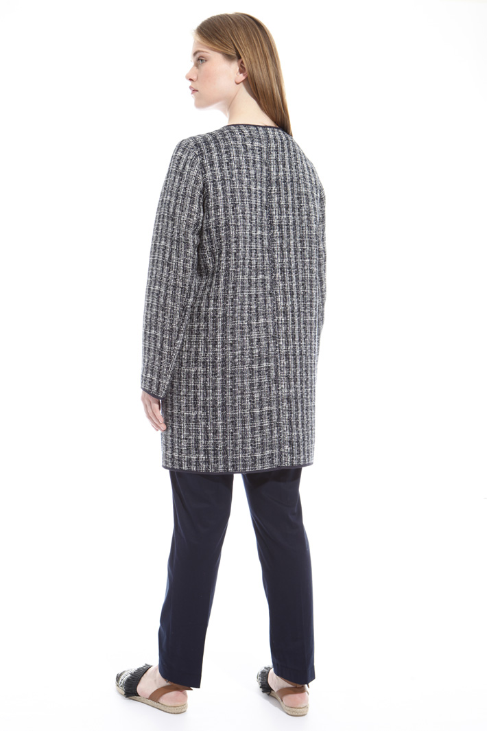 Interwoven duster coat Diffusione Tessile Interwoven duster coat Diffusione Tessile