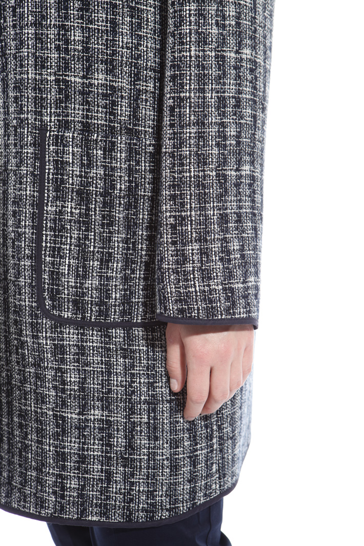 Interwoven duster coat Diffusione Tessile Interwoven duster coat Diffusione Tessile