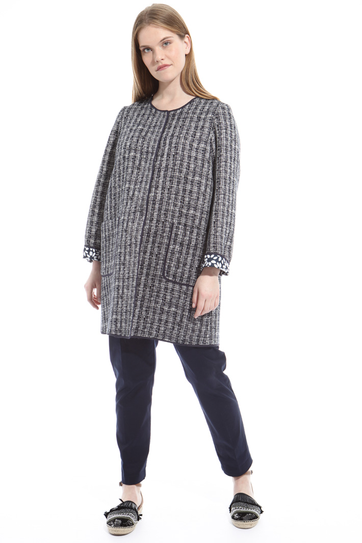 Interwoven duster coat Diffusione Tessile Interwoven duster coat Diffusione Tessile