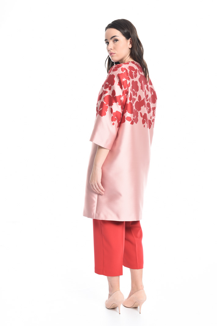 Jacquard duster coat Diffusione Tessile Jacquard duster coat Diffusione Tessile