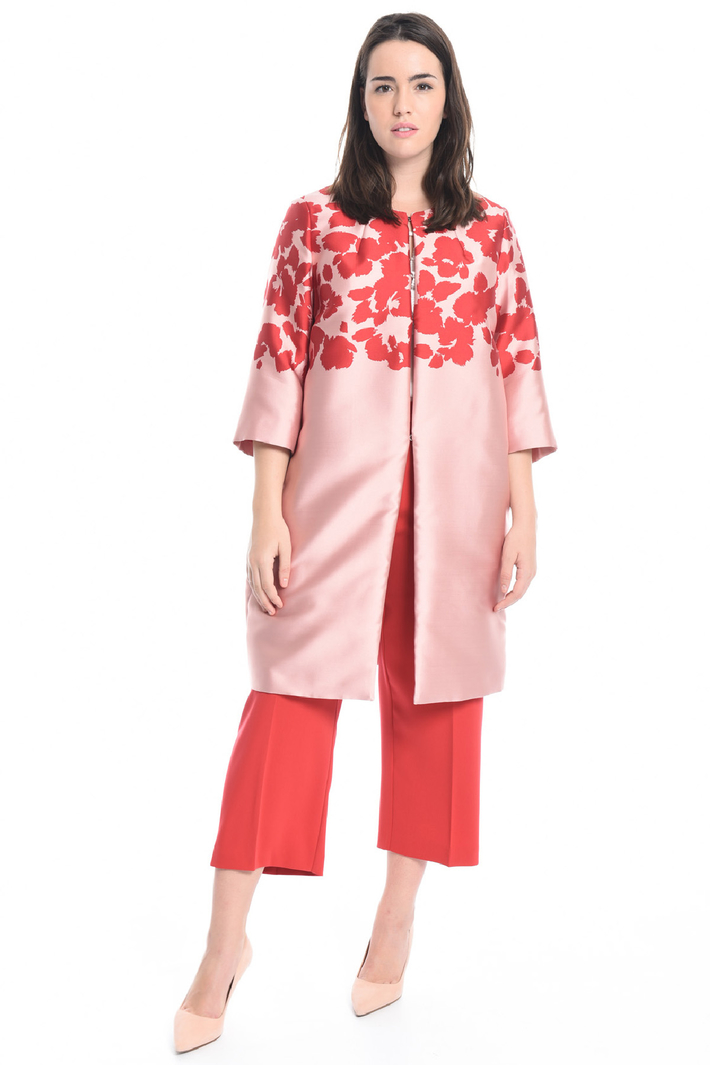 Jacquard duster coat Diffusione Tessile Jacquard duster coat Diffusione Tessile
