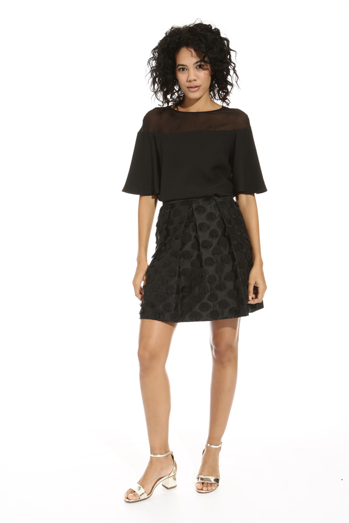Fil coupé duchesse skirt Intrend Fil coupé duchesse skirt Intrend
