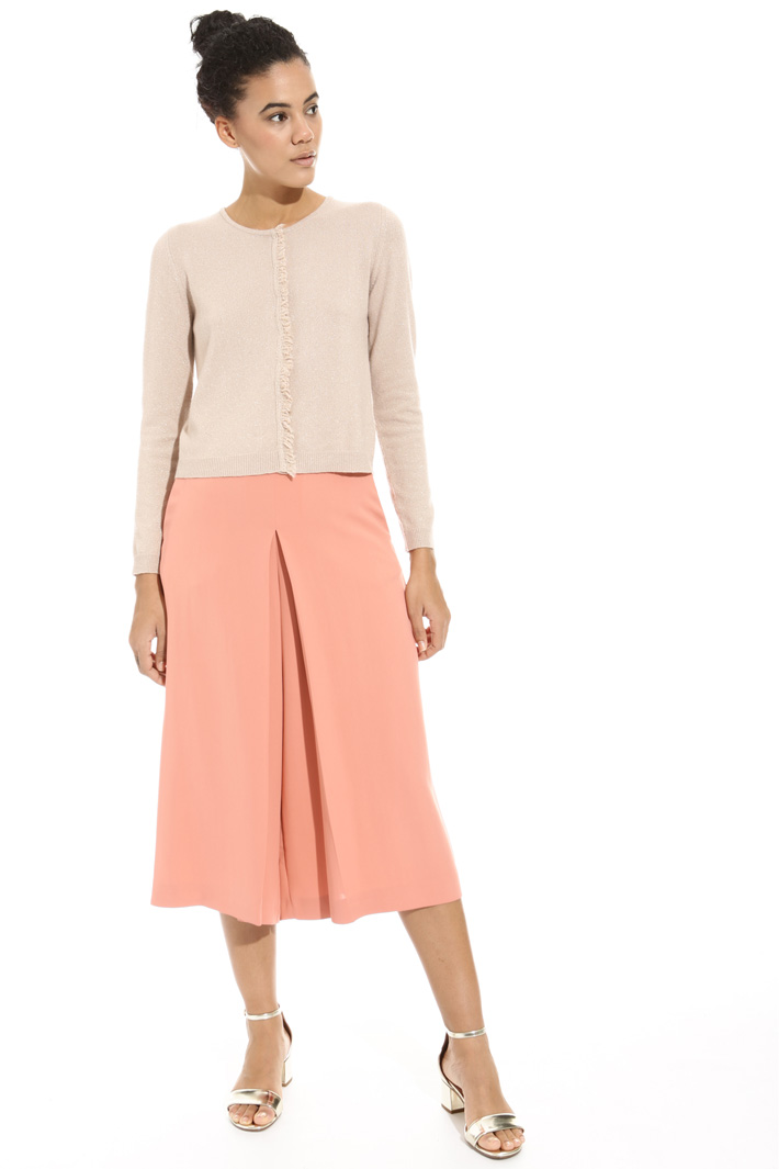 Divided skirt in cady Intrend Divided skirt in cady Intrend