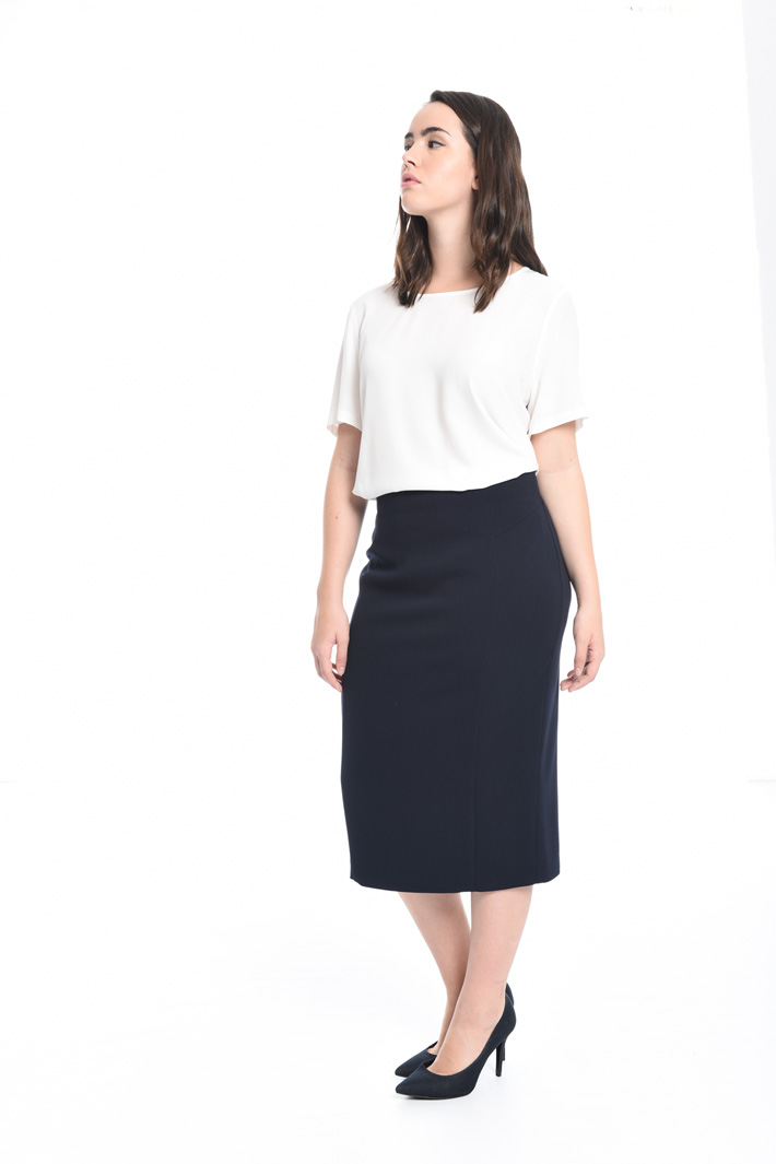 Stretch pencil skirt Diffusione Tessile Stretch pencil skirt Diffusione Tessile