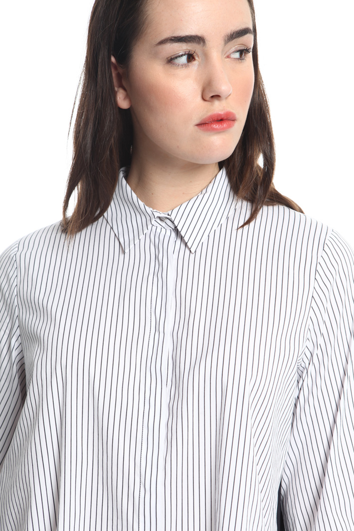 Stretch cotton shirt Diffusione Tessile Stretch cotton shirt Diffusione Tessile