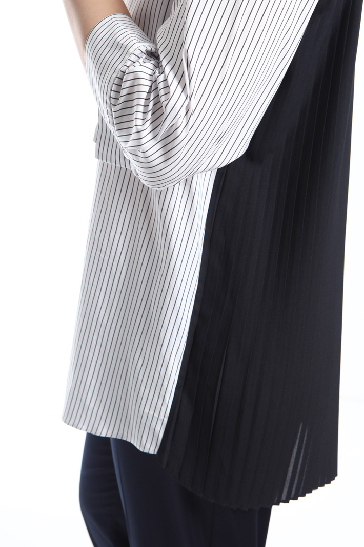 Stretch cotton shirt Diffusione Tessile Stretch cotton shirt Diffusione Tessile