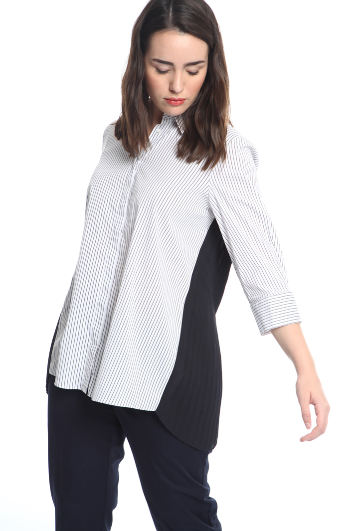 Stretch cotton shirt Diffusione Tessile Stretch cotton shirt Diffusione Tessile