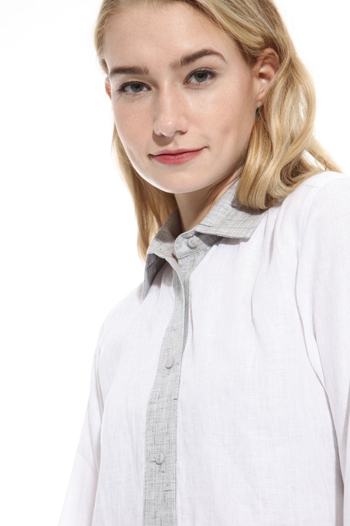 Lightweight linen shirt Diffusione Tessile Lightweight linen shirt Diffusione Tessile