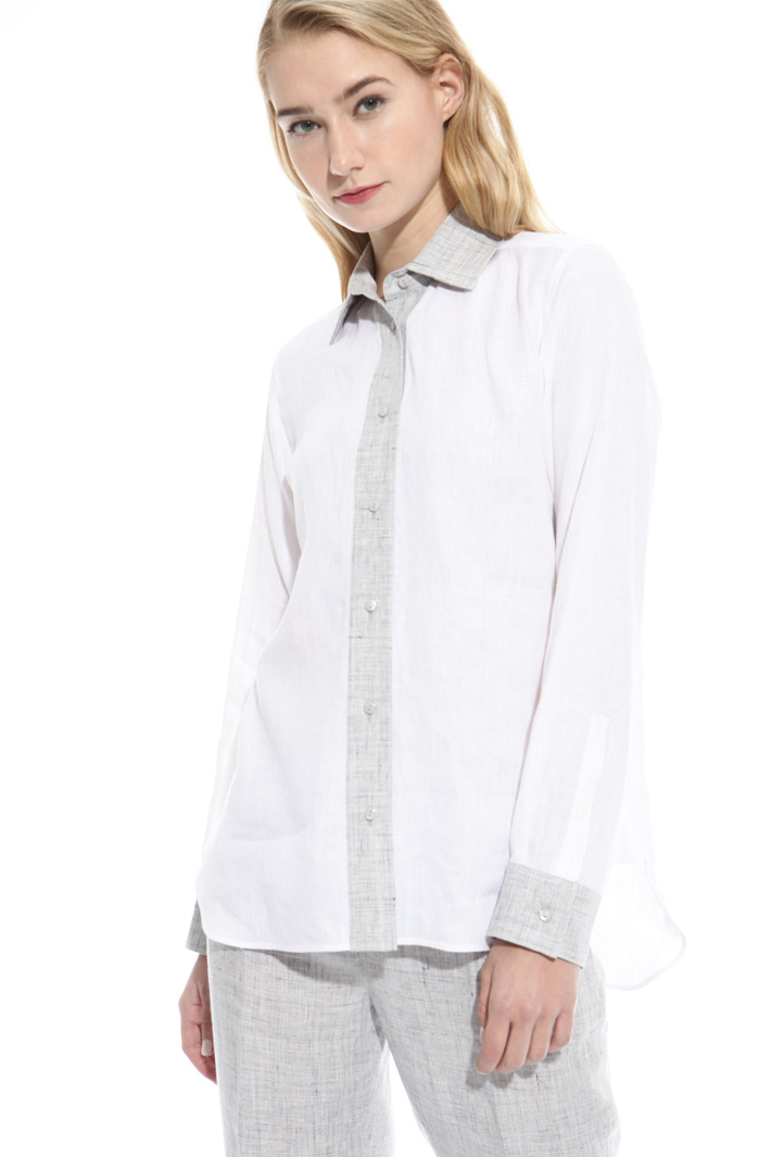 Lightweight linen shirt Diffusione Tessile Lightweight linen shirt Diffusione Tessile
